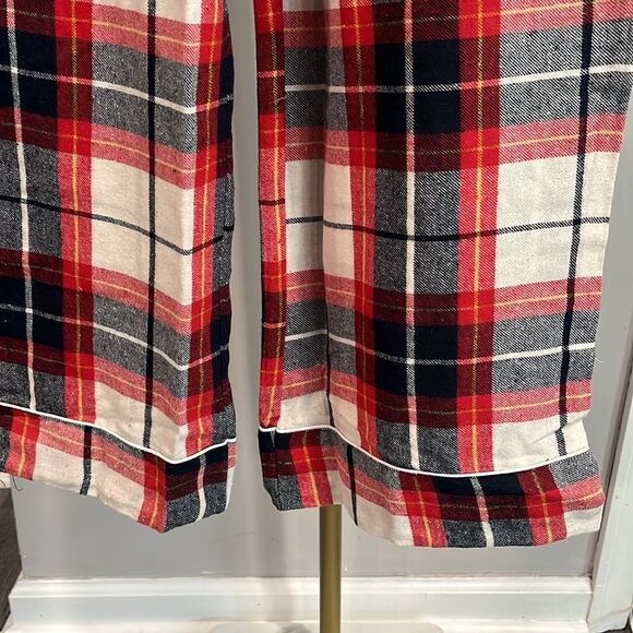 PRETTYLITTLETHING NWT NAVY CHECKED LONG PJ PANTS - s/m - Picture 4 of 6